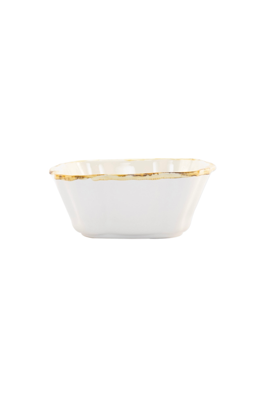 Vietri Lastra Muffin Tin - White